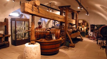 Ausstellungsraum des Winzermuseums